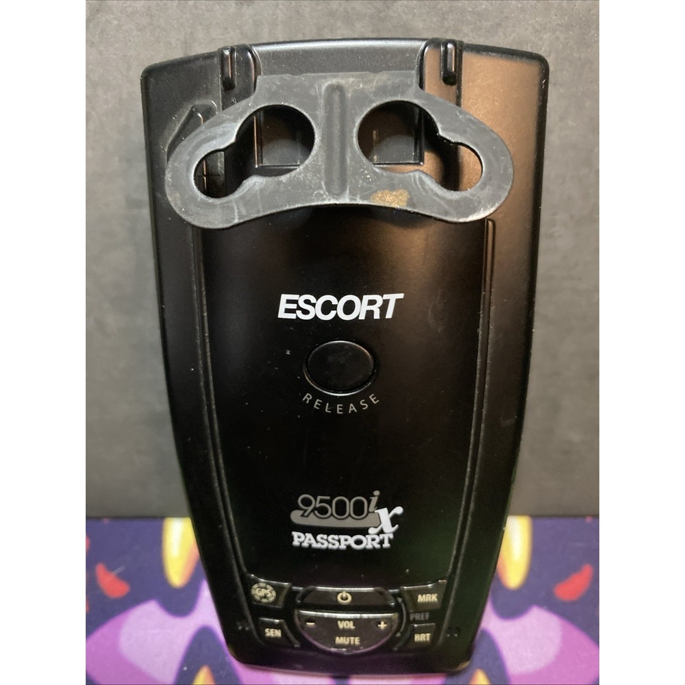 Escort Passport 9500ix Radar Detector - Black No Power Cord C1